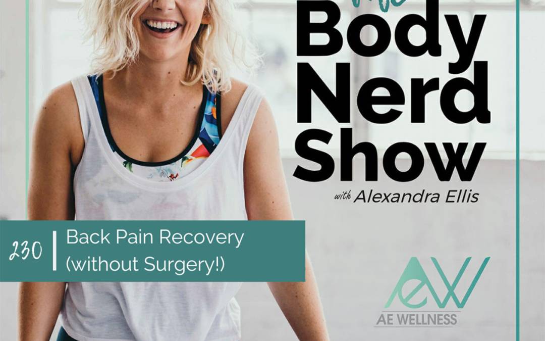 230 Back Pain Recovery (without Surgery!)