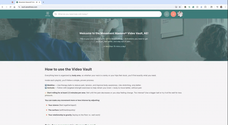 Video Vault Sneak Peek Gif